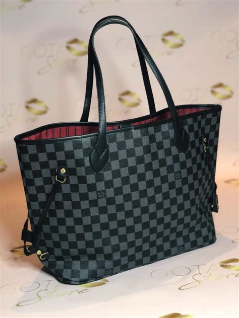 neverfull lv black|louis vuitton neverfull handbag price.